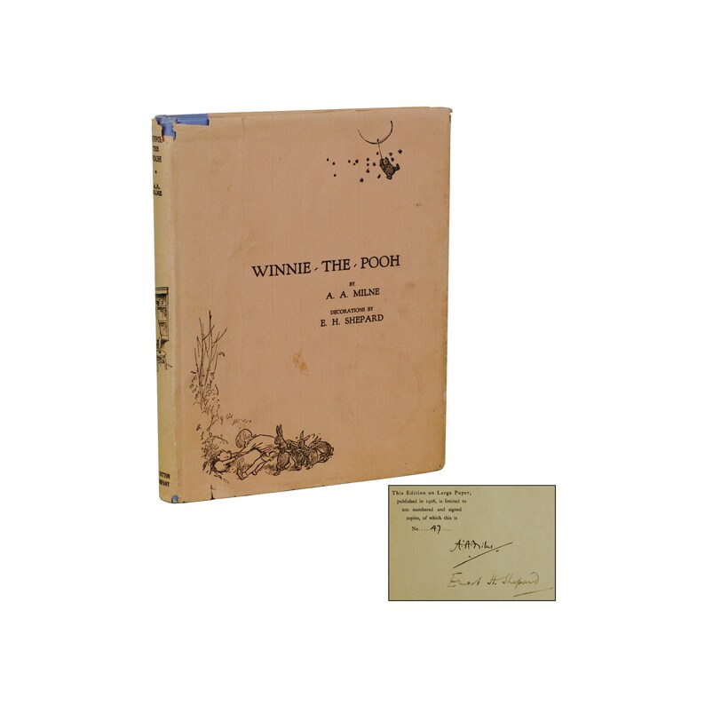 Winnie the Pooh by A. A. MILNE  SIGNED Limited First Edition image 1
