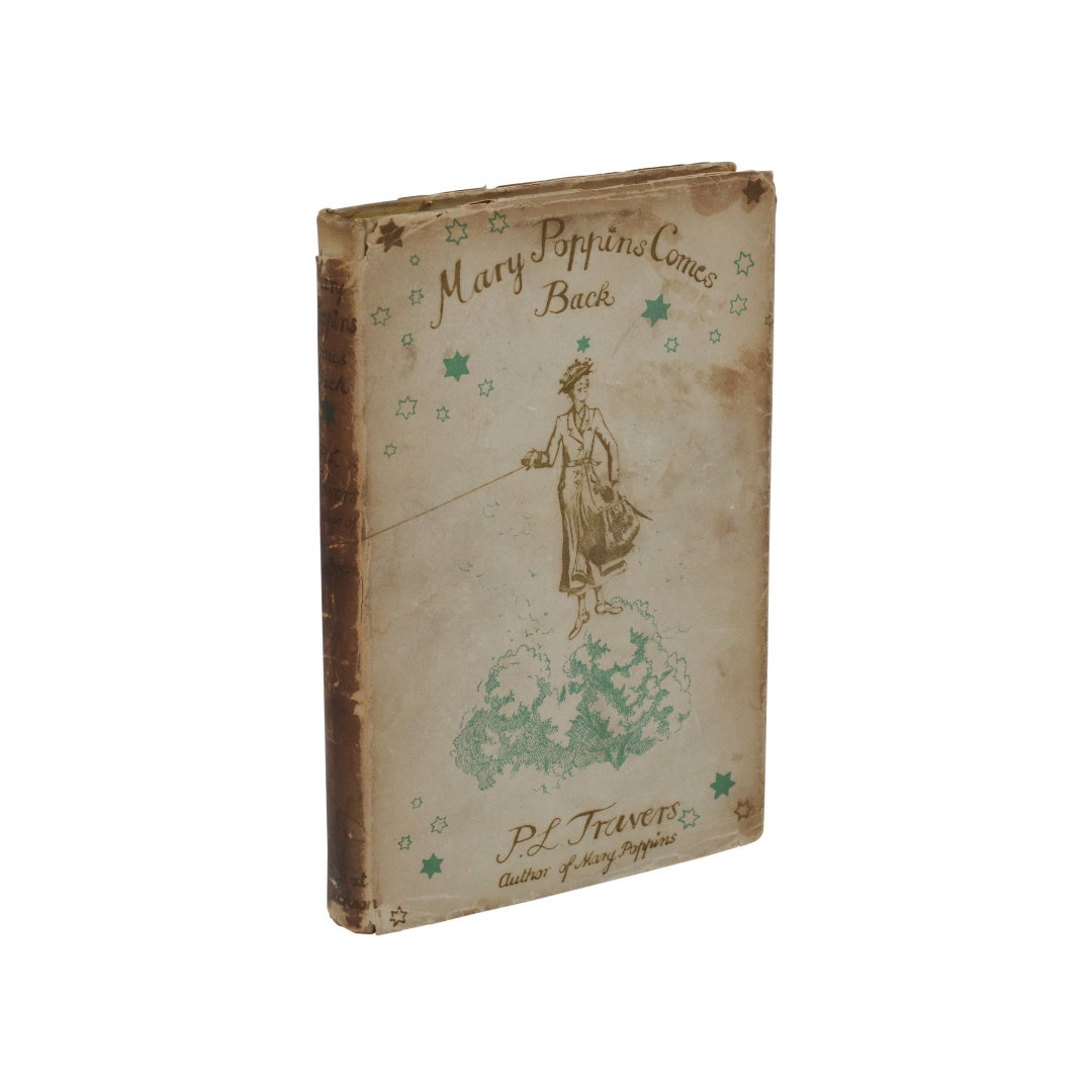 Mary Poppins Comes Back ~ P. L. TRAVERS ~ First British Edition 1st ...