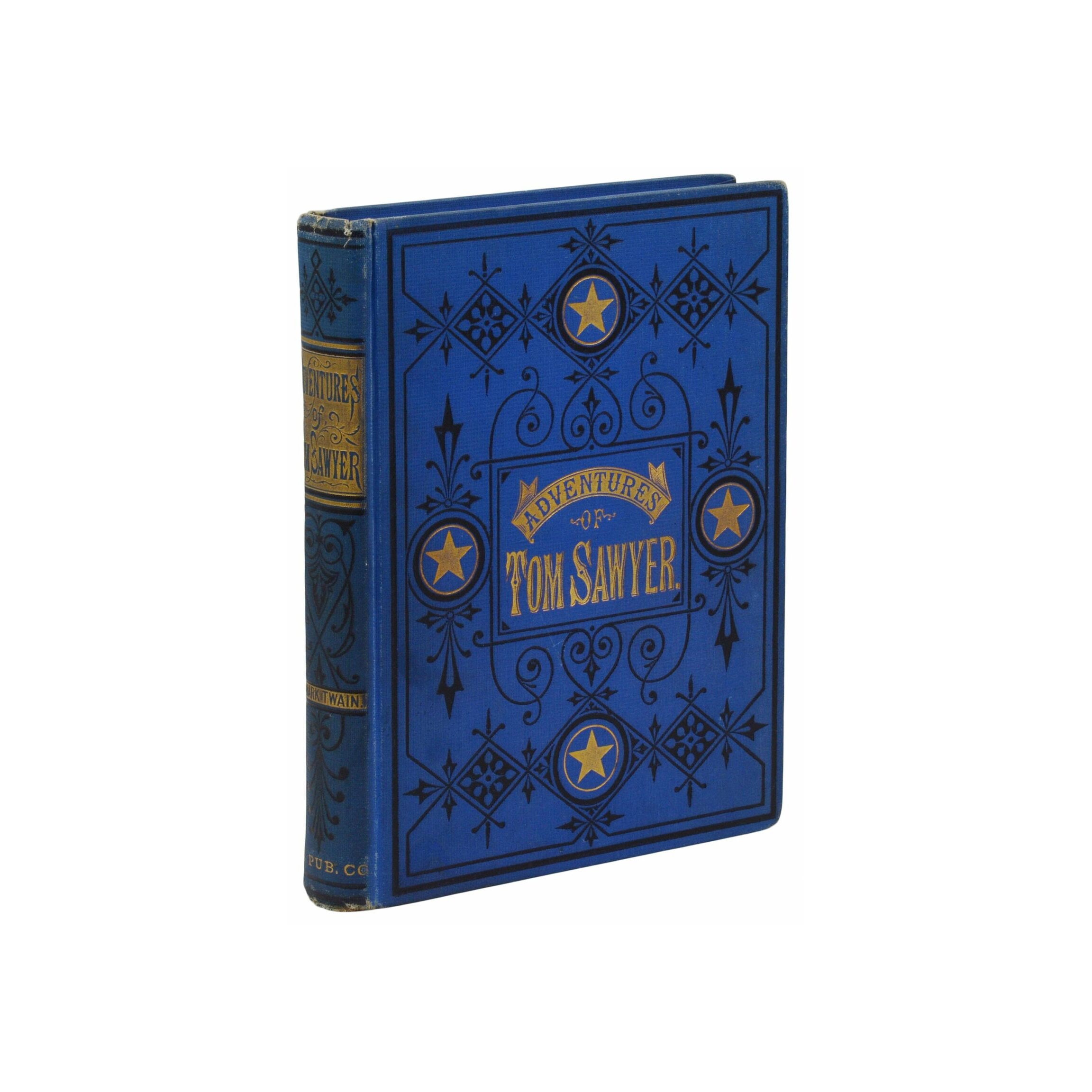 トム・ソーヤーの冒険 ~ マーク・トウェイン ~ 初版 ~ 第 2 刷 ~ 1876
