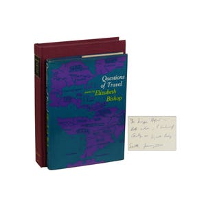 Questions of Travel by ELIZABETH BISHOP ~ SIGNED First Edition 1965 ~ 1st Printing ~ Poetry