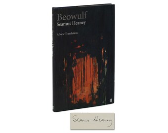 Beowulf ~ Tradotto da SEAMUS HEANEY ~ FIRMATO Prima edizione 1999 ~ Prima ristampa