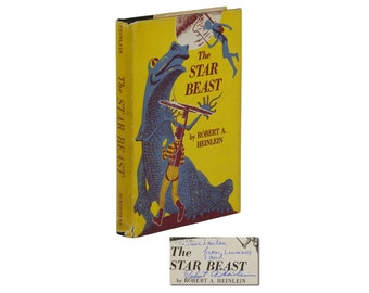 La Bestia Estelar ~ FIRMADA por ROBERT A. HEINLEIN ~ Primera Edición ~ 1a Impresión ~ 1954
