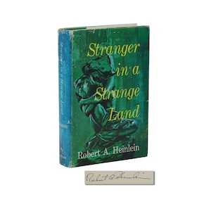 Stranger in a Strange Land by ROBERT HEINLEIN ~ SIGNED First Edition 1961 ~ 1st