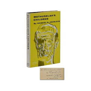 Methuselah&#39;s Children ~ SIGNED by ROBERT A. HEINLEIN ~ First Edition ~ 1st 1958