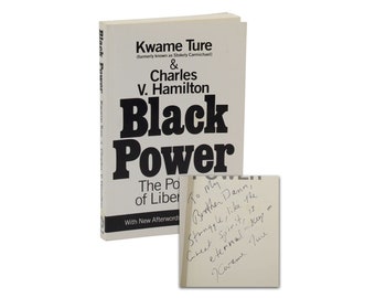 Black Power ~ SIGNED by KWAME TURE / Stokely Carmichael ~ Paperback