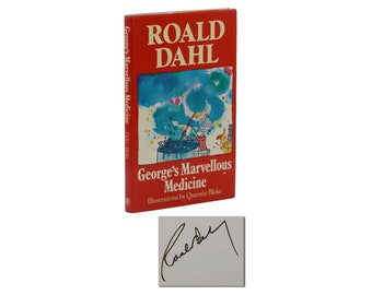 George's Marvellous Medicine ROALD DAHL Signed First Edition 1st 1981 Marvelous