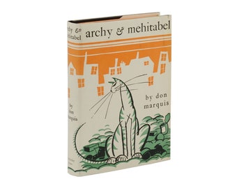 Archy & Mehitabel di DON MARQUIS ~ Prima edizione 1927 ~ Prima stampa