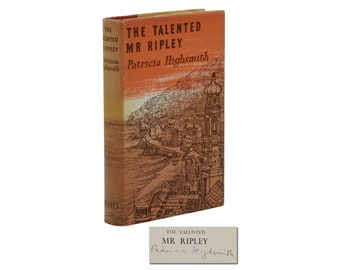 The Talented Mr. Ripley ~ Signed by PATRICIA HIGHSMITH First UK Edition 1957 1st