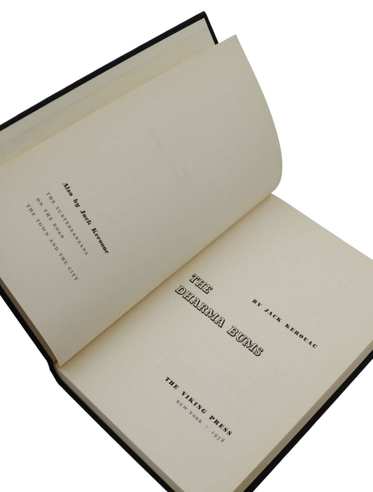 ジャック・ケルアック著『ダルマ・バムズ』～初版 1958年～第1刷