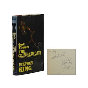 The Dark Tower: The Gunslinger ~ SIGNED by STEPHEN KING ~ First Edition 1st 1982