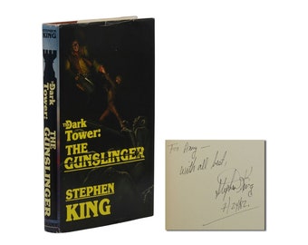 The Dark Tower: The Gunslinger ~ SIGNED by STEPHEN KING ~ First Edition 1st 1982