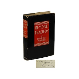 Beyond Tragedy: Essays on the Christian Interpretation of History by REINHOLD NIEBUHR ~ SIGNED First Edition 1937 ~ Theology Theologian 1st