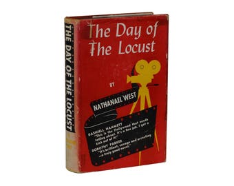 The Day of the Locust ~ NATHANAEL WEST ~ First Edition 1939 1st Printing ~ DJ