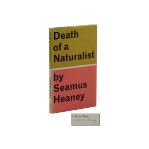 Death of a Naturalist ~ SIGNED by SEAMUS HEANEY First American Edition 1st 1966