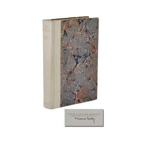 Tess of the D&#39;Urbervilles ~ SIGNED by THOMAS HARDY ~ Limited Edition ~ 1926