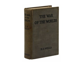 The War of the Worlds ~ H. G. WELL ~ First Edition 1st 1898 ~ Second State