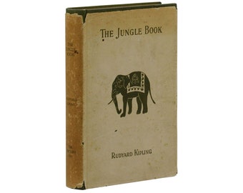 The Jungle Book ~ RUDYARD KIPLING ~ First American Edition ~ Early Reprint 1896