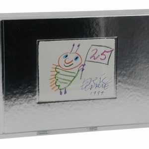Die hungrige Raupe ~ ERIC CARLE ~ Signierte Limitierte Auflage ~ Originalzeichnung