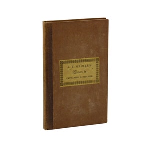 Cartas a Catherine E Beecher ~ ANGELINA GRIMKE ~ Primera edición 1838 ~ 1ra