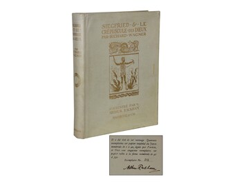 Siegfried et le Crepuscule des Dieux ARTHUR RACKHAM Signed Limited Deluxe French