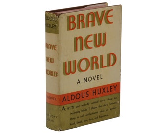 Brave New World ~ ALDOUS HUXLEY ~ First American Edition 1932 ~ 1st Printing