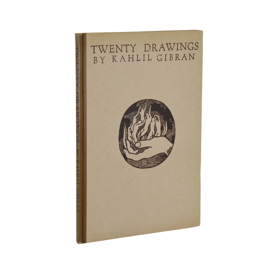 Twenty Drawings by KAHLIL GIBRAN First Edition 1st Printing 1919 Etsy