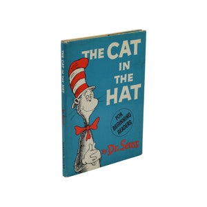 Die Katze im Hut ~ von DR. SEUSS ~ erste Auflage 1. Druck 1957 ~ 200/200 DJ
