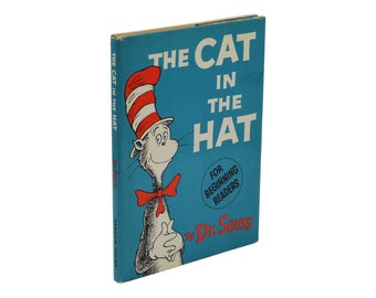 The Cat in the Hat ~ by DR. SEUSS ~ First Edition 1st Printing 1957 ~ 200/200 DJ