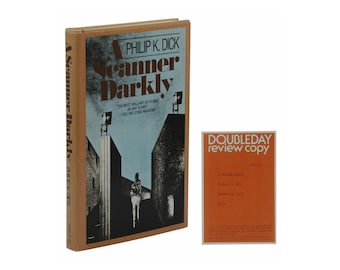 A Scanner Darkly ~ PHILIP K. DICK ~ Copia de revisión anticipada ~ Primera edición 1ª 1977
