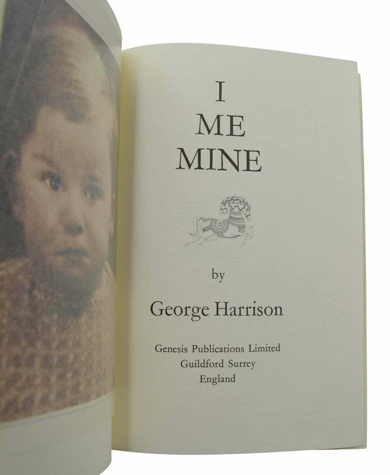 I Me Mine Limited ~ GEORGE HARRISON ~ サイン入り限定初版 1st I Me Mine Limited ~ GEORGE HARRISON ~ サイン入り限定初版 1st
