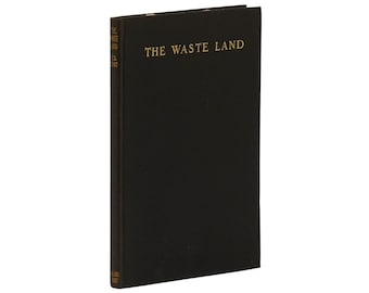 The Waste Land ~ by T. S. ELIOT ~ First Edition ~ 1st State ~ 1922 ~ TS