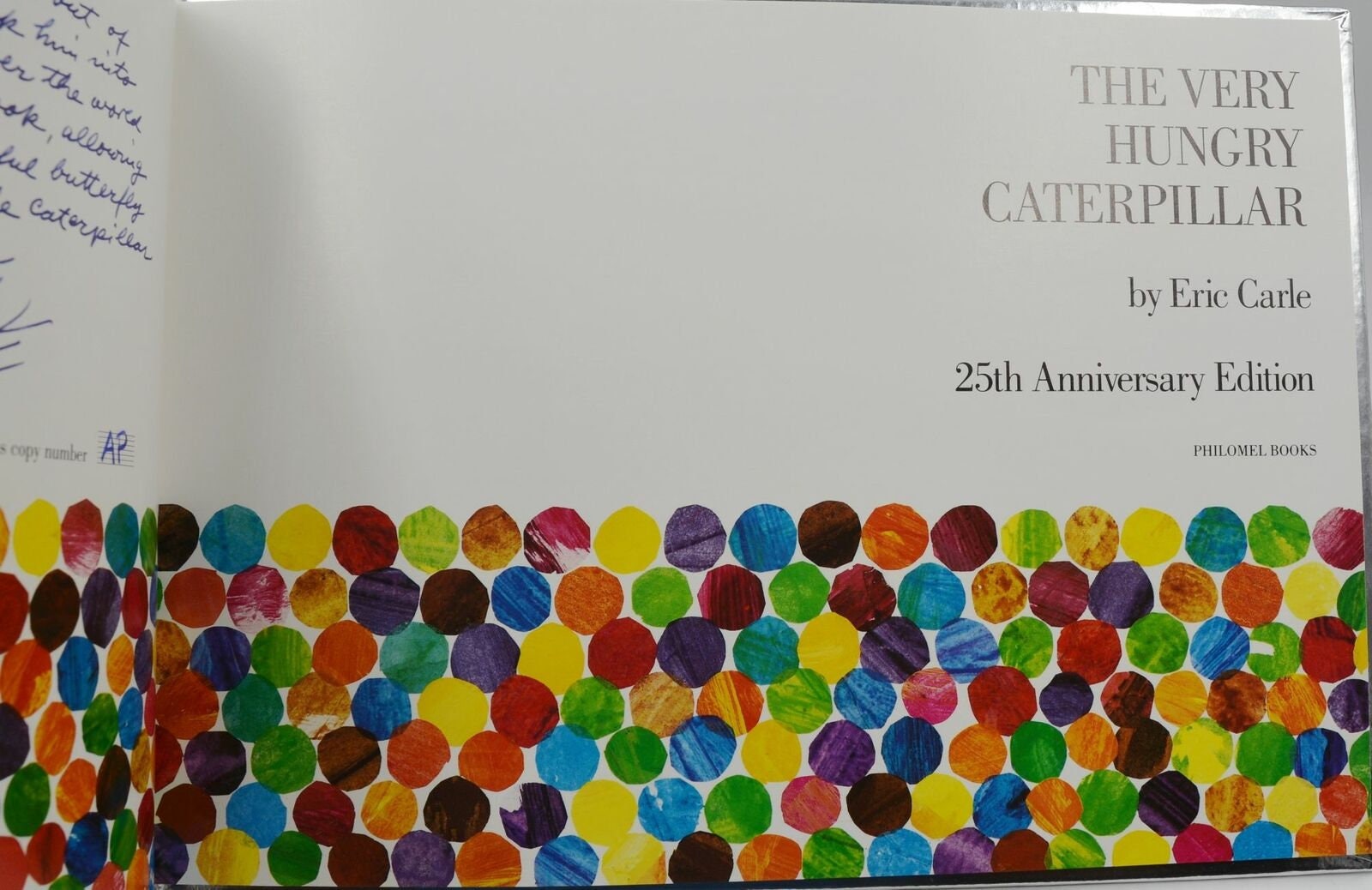 The Very Hungry Caterpillar ~ ERIC CARLE ~ Signed Limited Edition ...