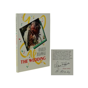 The Wedding CHARLES BUKOWSKI ~ File Copy ~ Signed Limited First Edition 1st 1986