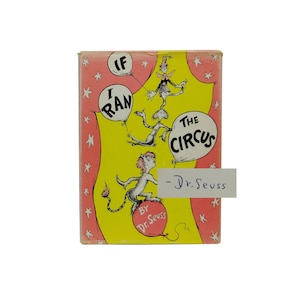 SIGNIERT ~ If I Ran the Circus ~ DR. SEUSS ~ First Edition ~ Dust Jacket ~ 1.Druck