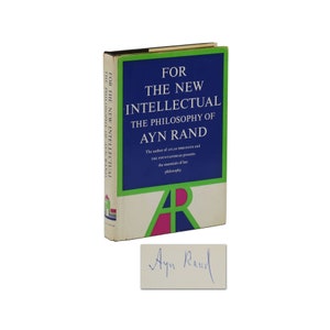 For The New Intellectual ~ SIGNED by AYN RAND ~ First Edition 1961 1st Printing
