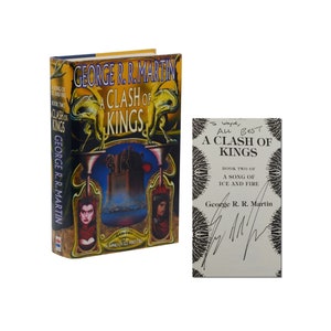 A Clash of Kings ~ SIGNED by GEORGE R. R. MARTIN ~ First British Edition ~ 2nd Printing