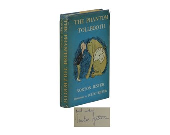 The Phantom Tollbooth ~ SIGNED by NORTON JUSTER ~ First Edition 1961 ~ 1st Print