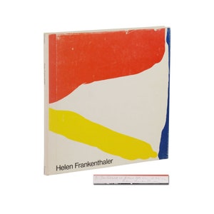 HELEN FRANKENTHALER ~ FIRMADO Primera edición 1969 ~ E.C. Goosen ~ Resumen 1er