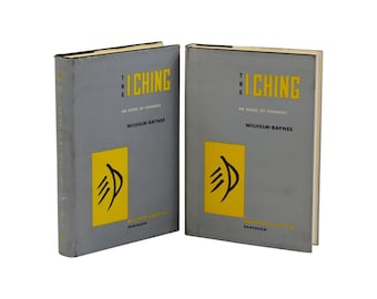 THE I CHING or Book of Changes ~ First Edition 1950 ~ Richard Wilhelm 1st