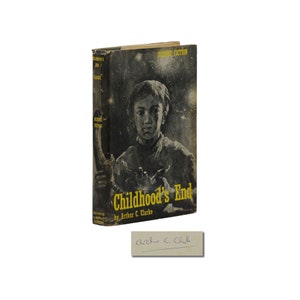 Childhood&#39;s End ~ SIGNED by ARTHUR C. CLARKE ~ First British Edition ~ 1st 1954