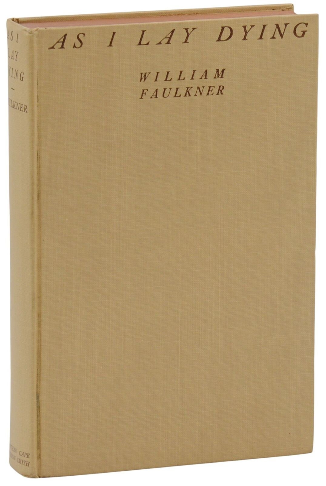 As I Lay Dying ~ WILLIAM FAULKNER ~ First Edition ~ 1st Issue