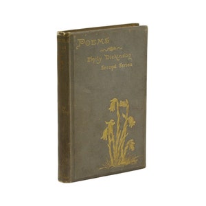 Poems: Second Series ~ EMILY DICKINSON ~ First Edition ~ 1st Printing ~ 1891