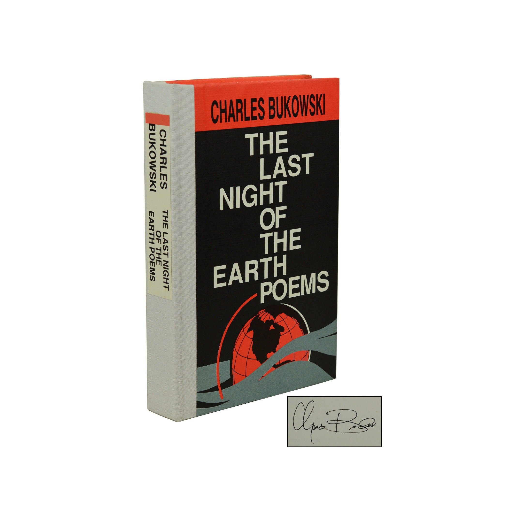 The Last Night of the Earth Poems CHARLES BUKOWSKI Signed Etsy 日本