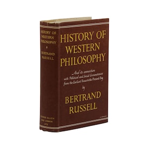 Geschichte der westlichen Philosophie ~ BERTRAND RUSSELL ~ First Edition ~ 1st ~ 1946
