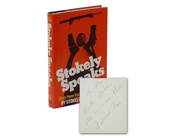 STOKELY CARMICHAEL Speaks Kwame Ture ~ SIGNED First Edition 1971 Black Power 1st