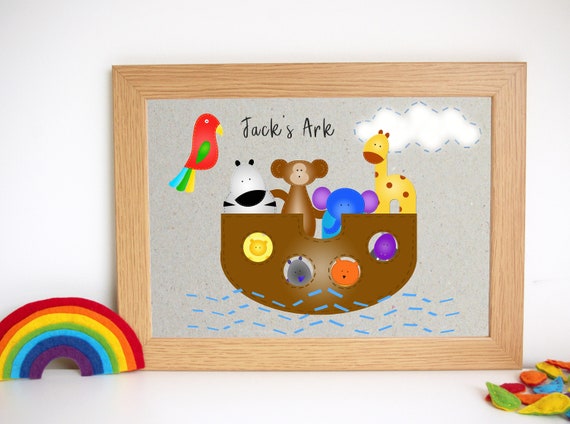 personalised kids wall art