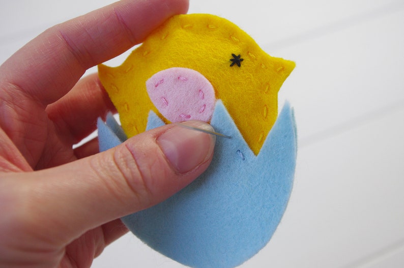 Download SVG Cut File Pattern Felt Easter Garland Sewing Tutorial ...