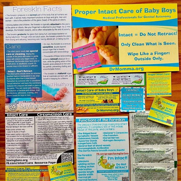 Intact Care Items Baby Sample Pack