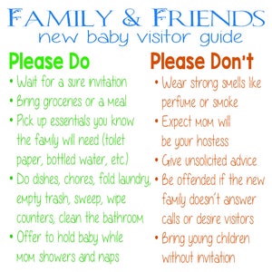 Nuova guida per i visitatori di Baby Family & Friends