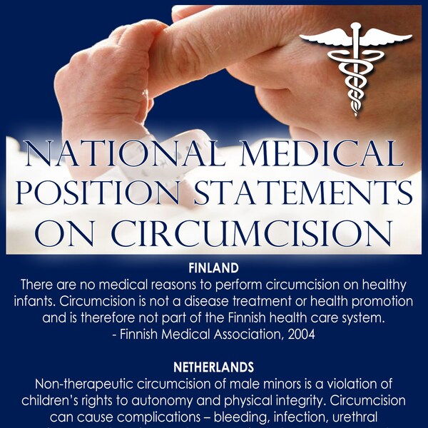 Medical Organization Circumcision Statements